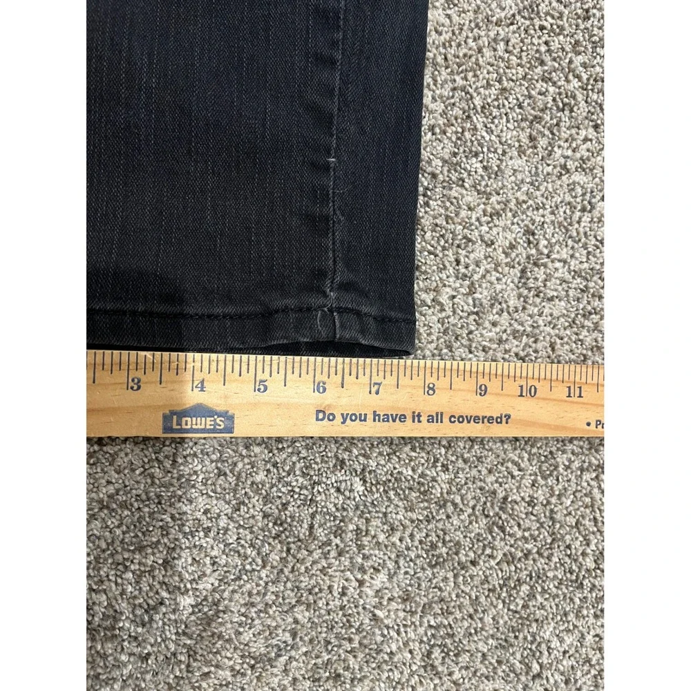 Levis 559 Relaxed Straight Jeans Mens 33x32 Black Denim WaterLess 00559-0471